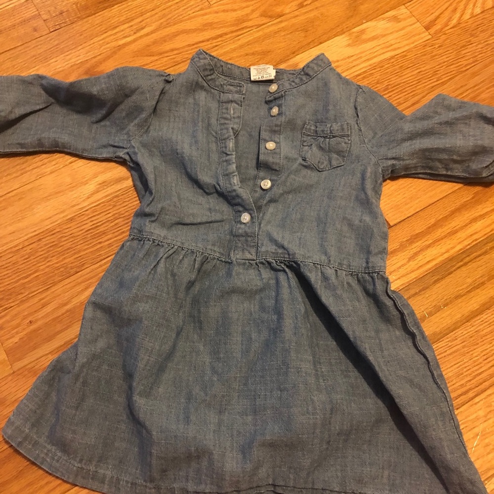 Crewcuts chambray dress